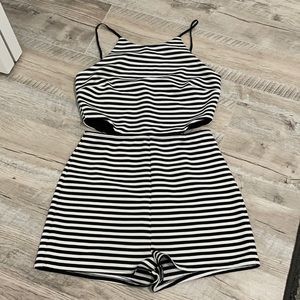 Soprano striped romper